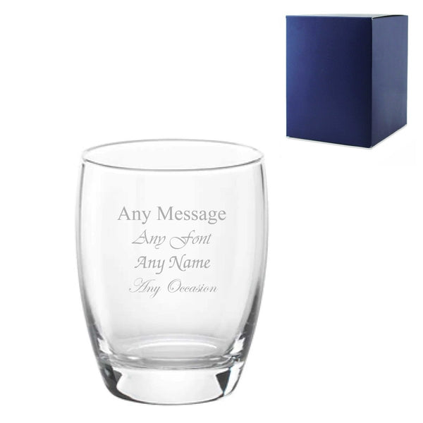 Engraved 300ml Curved Tumbler with Gift Box