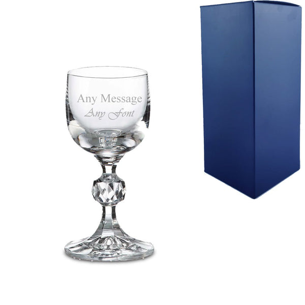 Engraved 50ml Claudia Liqueur Glass with Gift Box