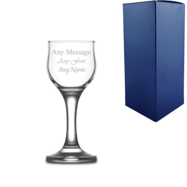 Engraved 55ml Nevakar Liqueur Glass With Gift Box