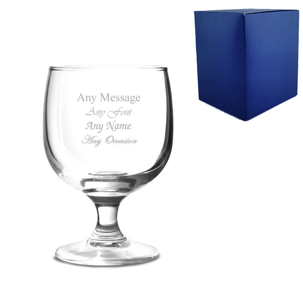 Engraved Amelia 11.3oz Wine Glass With Gift Box