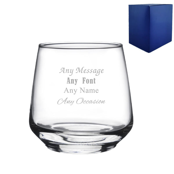 Engraved Any Message Tallo Tumbler, Gift Boxed