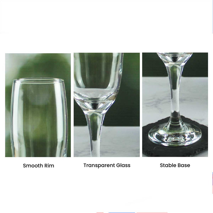 Engraved Champagne Flute with Name and Heart Design