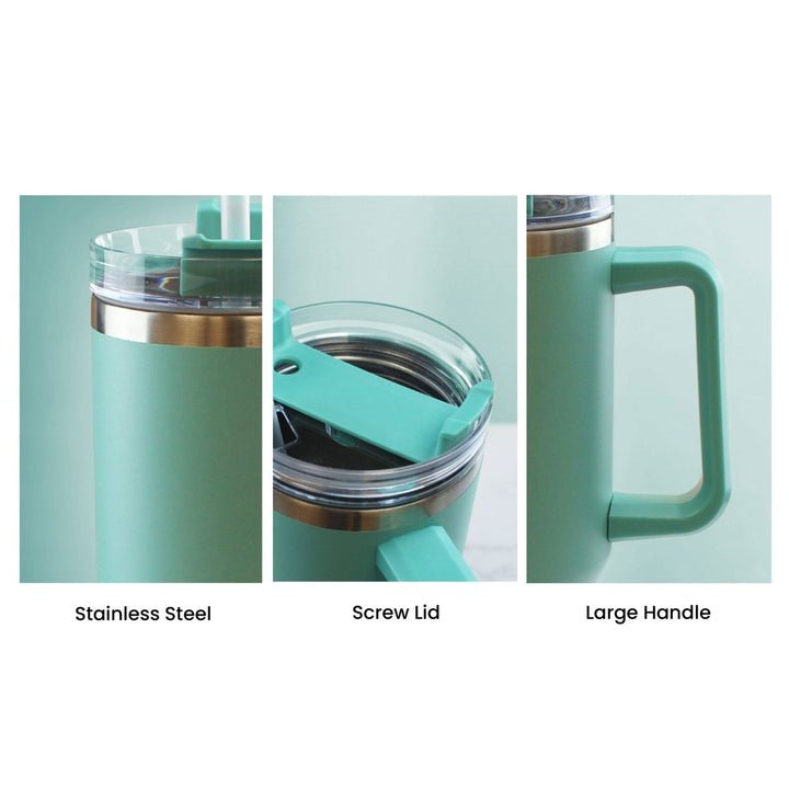 Engraved Extra Large Teal Travel Cup 40oz/1135ml, Any Message